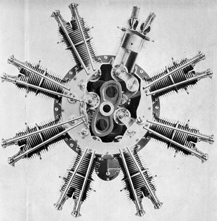1926 Marchetti Engine from oldmachinepress.com